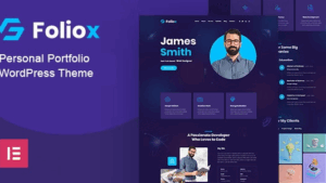 Foliox v1.0 Personal Portfolio WordPress Theme