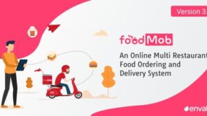 FoodMob** v3.0 An Online Multi Restaurant Food Ordering and Delivery System with Contactless QR Code Menu [Activated]