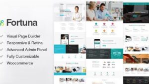 Fortuna v3.2.0 Responsive Multi-Purpose WordPress Theme