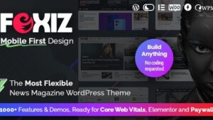 Foxiz (v2.6.2) WordPress Newspaper and Magazine (Activated)