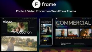 Frame (v2.4.0) Photo & Video WordPress Theme + AI