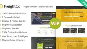 FreightCo (v1.1.12) Transportation & Warehousing WordPress Theme