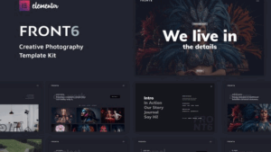 FrontSix - Creative Photography Template Kit