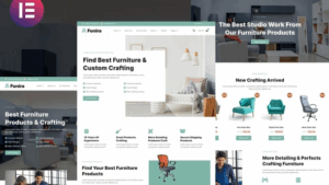 Funira - Custom Craft Furniture Elementor Template Kit