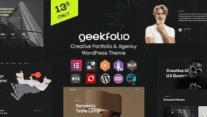 Geekfolio (v1.1.1) Elementor Creative Portfolio & Agency WordPress Theme