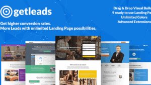 Getleads (v2.5) High-Performance Landing Page WordPress Theme