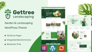 Gettree v.1.1.4 Garden & Landscaping WordPress Theme