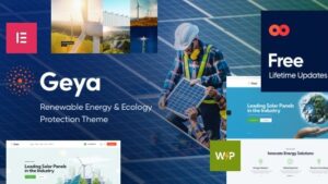 Geya (v1.15.0) NonProfit & Ecology Protection WordPress Theme