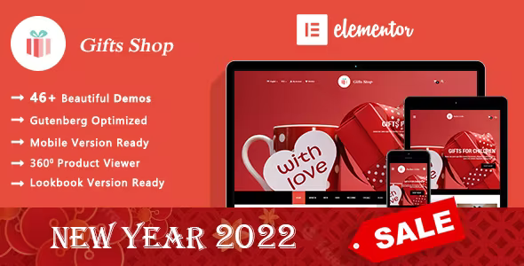 Gifts Shop v2.1.3 Handmade Souvenirs WooCommerce WordPress Theme