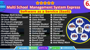 Fixed* Global v6.2 Multi school management system