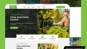Gnome - Lawn & Garden Care Services Elementor Template Kit