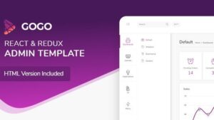 Gogo (v6.3.0) React Admin Template