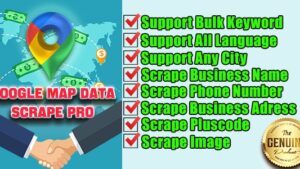 Google Maps Data Scraper Pro With Multi-Language v8.0.2