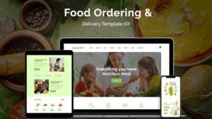 Gourmet - Food Ordering & Delivery Elementor Template Kit