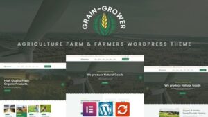 Graingrower v1.0.3 Agriculture Farming WordPress Theme