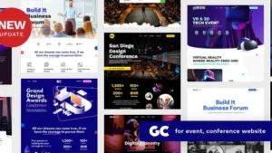 Grand Conference (v5.3) Event WordPress Theme