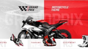 GrandPrix (v.1.6) Motorcycle WordPress Theme