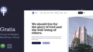 Gratia (v1.1) Church & Religion WordPress Theme