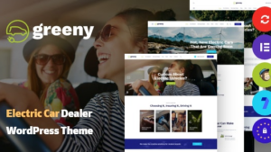 Greeny v2.6.0 Electric Car Dealership WordPress Theme