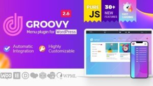 Groovy Mega Menu v2.6.3 Mega Menu Plugin