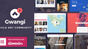 Gwangi v2.4.5 BuddyPress Community Theme
