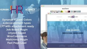 HR Human Consult (v1.4.0) Job Search and Recruitment WordPress Theme