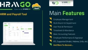HRMGo SaaS (v7.6) HRM and Payroll Tool [Activated]