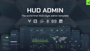 HUD (v5.0) Vue 3 Bootstrap 5 Admin Template