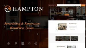 Hampton v1.3.3 Home Design and House Renovation WordPress Theme