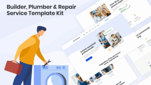 Handyman | Builder Plumber & Repair Service Elementor Template Kit