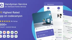 [Activated**] Handyman Service (v11.7.1) Flutter On-Demand Home Services App with Complete Solution