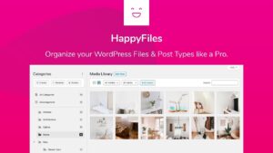 HappyFiles Pro v1.9 WordPress media library plugin