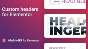 Headinger v1.1.4 Customizable Headings for Elementor