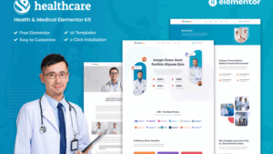 Healthcare - Health & Medical Elementor Template Kit