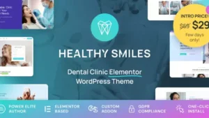 Healthy Smiles (v1.2.1) Dental WordPress Theme