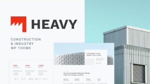 Heavy (v1.2.1) Construction and Industrial WordPress Theme