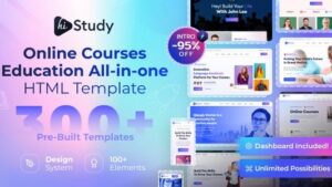 HiStudy (26 February 2025) Online Courses & Education Template