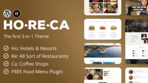 HoReCa (v1.1) Hospitality Industry Theme
