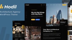 Hodil (v4.0.0) Architecture Agency WordPress Theme