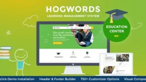 Hogwords v1.2.6 Education Center WordPress Theme #