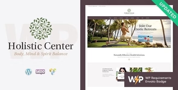 Holistic Center v1.2.7 Wellness and Spa Salon WordPress Theme
