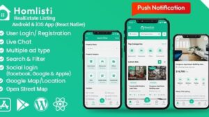 HomListi v1.10.3 Real Estate Listing Android & iOS App