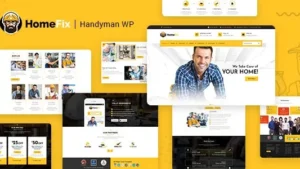 HomeFix (v4.2) Plumber, Handyman Maintenance Theme