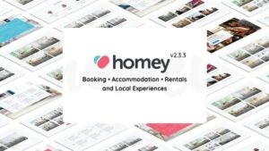 Homey (v2.4.6) Booking and Rentals WordPress Theme