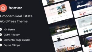 Homez (v1.0.31) Real Estate WordPress Theme