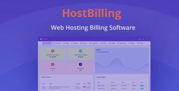 HostBilling (version Feb 21, 2023) - 网络托管计费和自动化软件