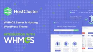 HostCluster (v2.5) WHMCS Server & Hosting WordPress Theme