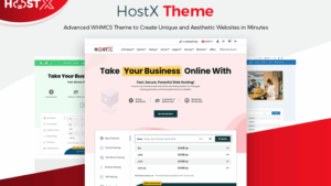 HostX WHMCS Theme v2.2.3 [Activated]