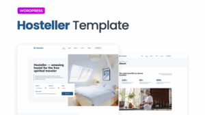 Hosteller – Hostel Booking Elementor Template Kit
