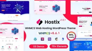 Hostix (v2.0.3) Hosting WHMCS